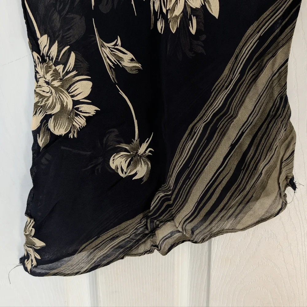 One-of-a-Kind Custom Floral Chiffon Tank - Picture 5 of 6